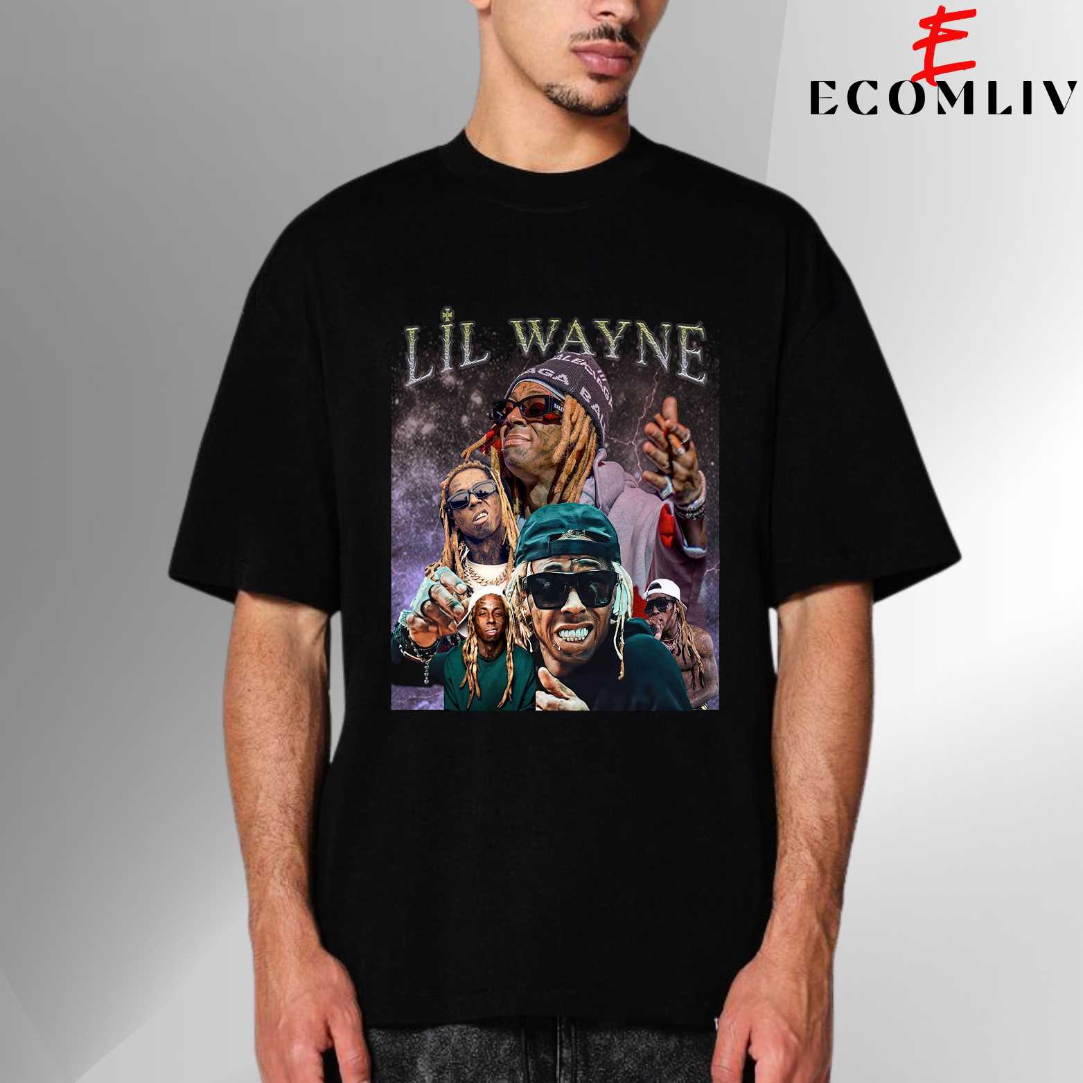 90s Hiphop Tee, Lil Wayne Vintage Shirt, Rap Merch
